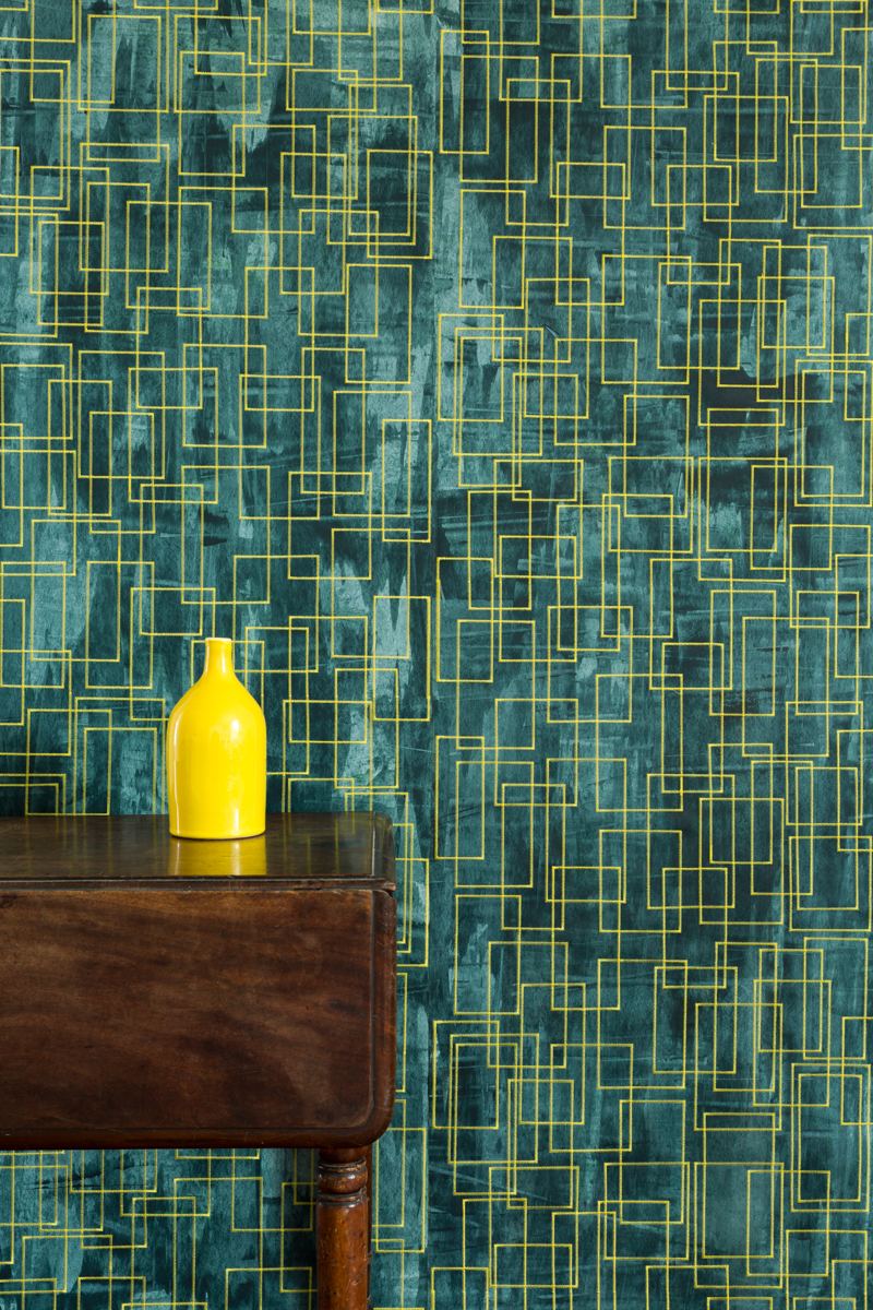 IN THE PAINTED ROOM - Tracy Kendall Wallpaper (photo - Ollie Harrop)